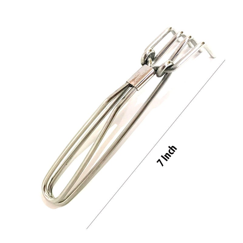 YADNESH Kitchen Pakkad Stainless Steel Hot Pan Gripper use for Serving Kitchen Food Serving Tong Kitchen Smart Pincer Sandasi Sansi Pan Gripper Utensil Holder - Image 1